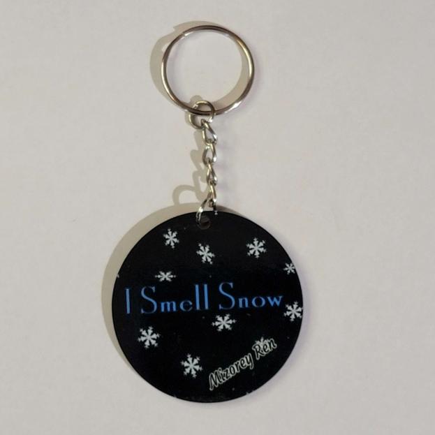 I Smell Snow Keychain