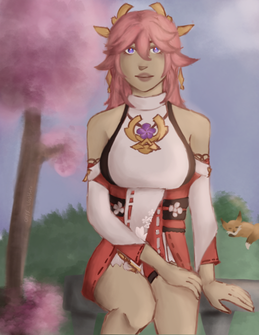 Yae Miko Print