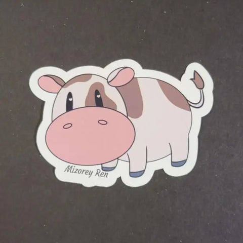 Chocolate Cow Sticker