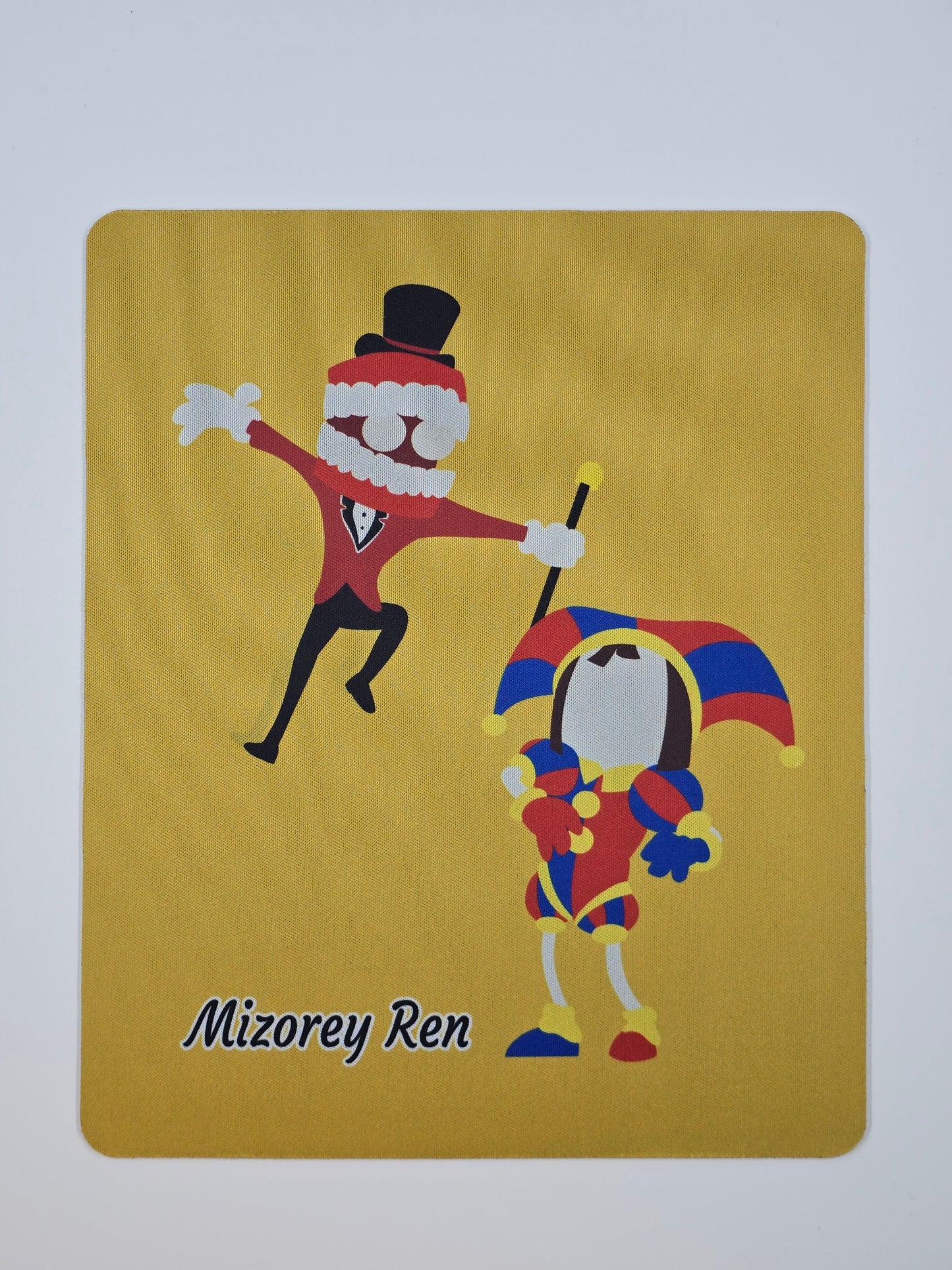 Pomni and Caine Mousepad