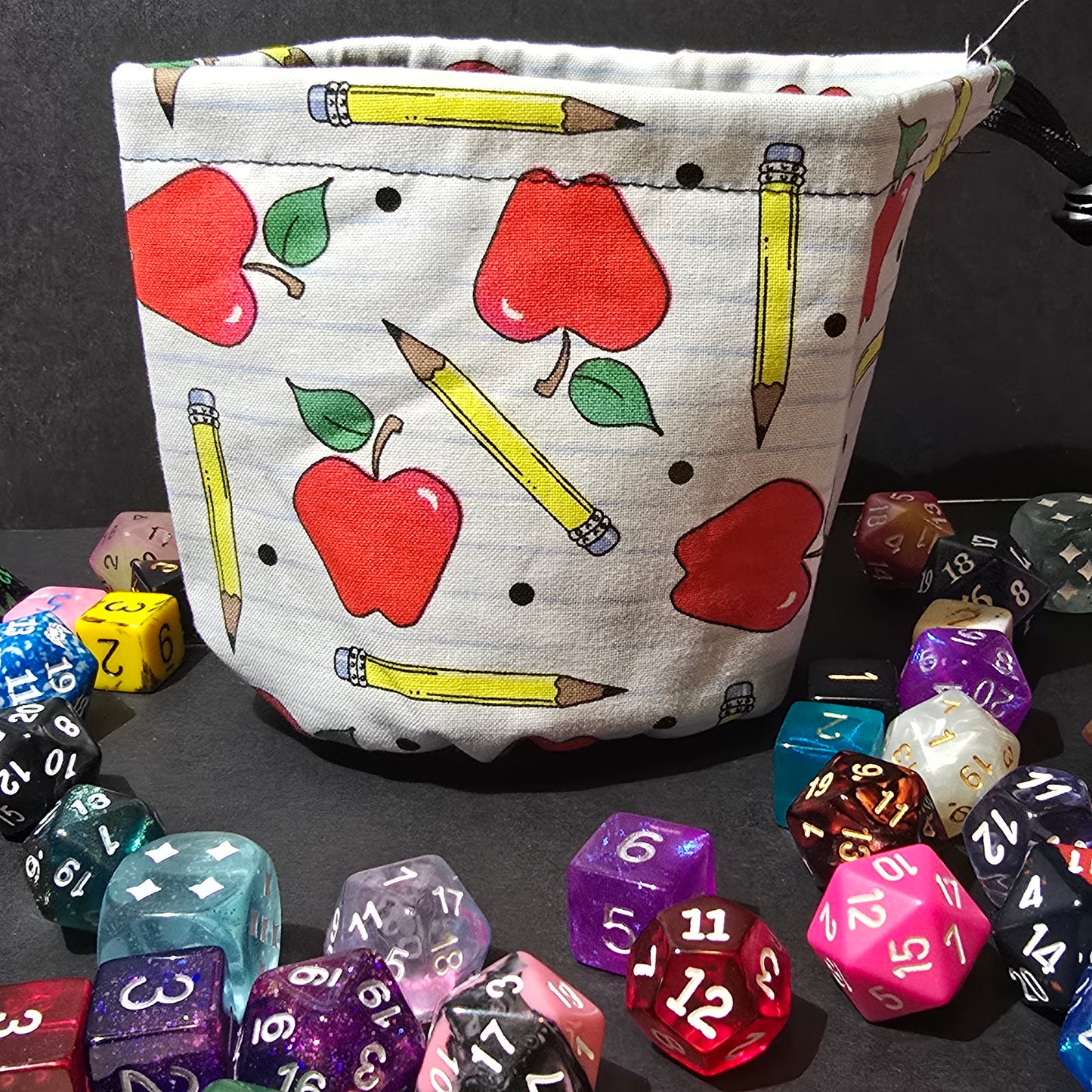 Apples and Pencils Bag