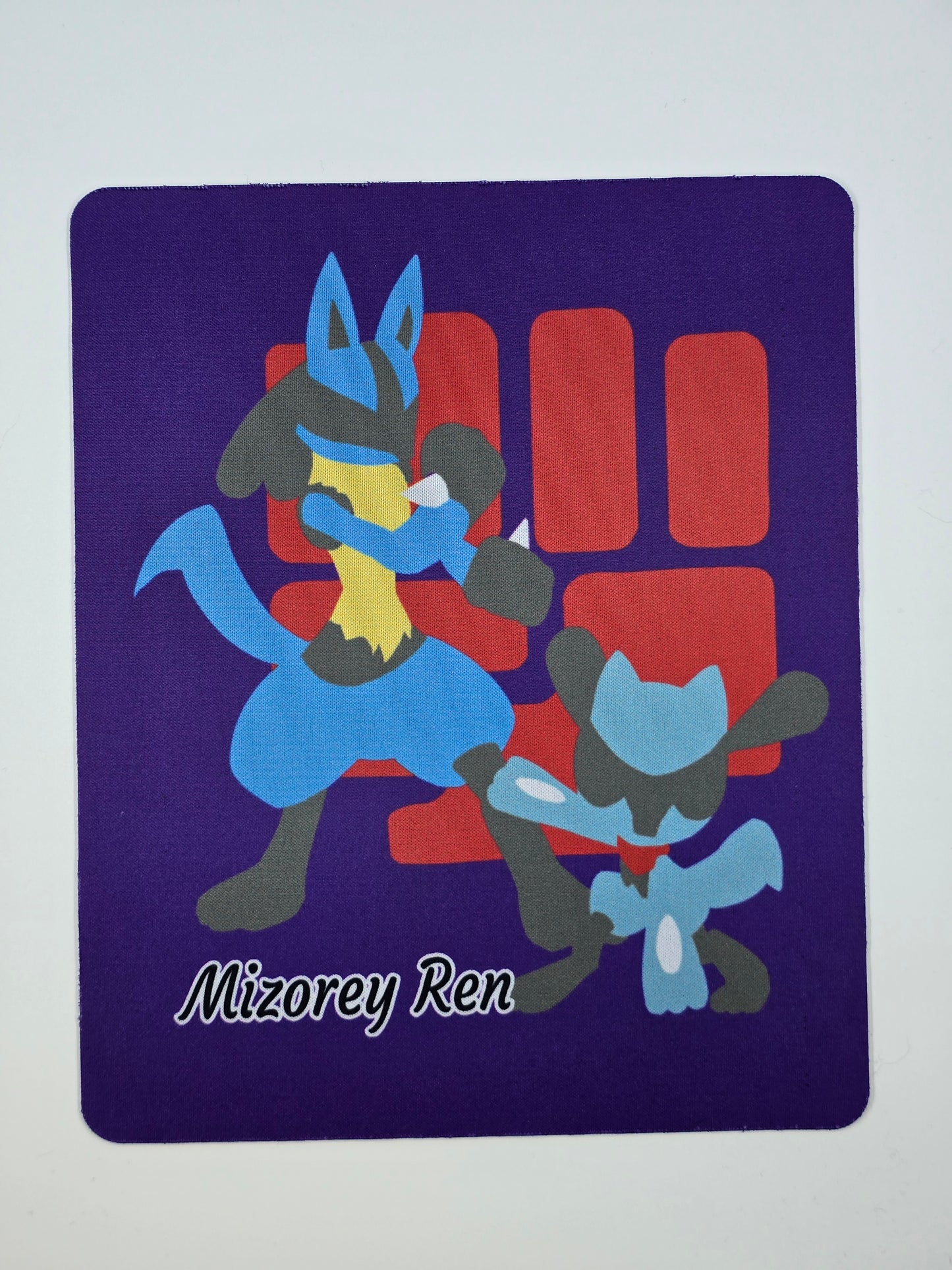Lucario and Riolu Mousepad