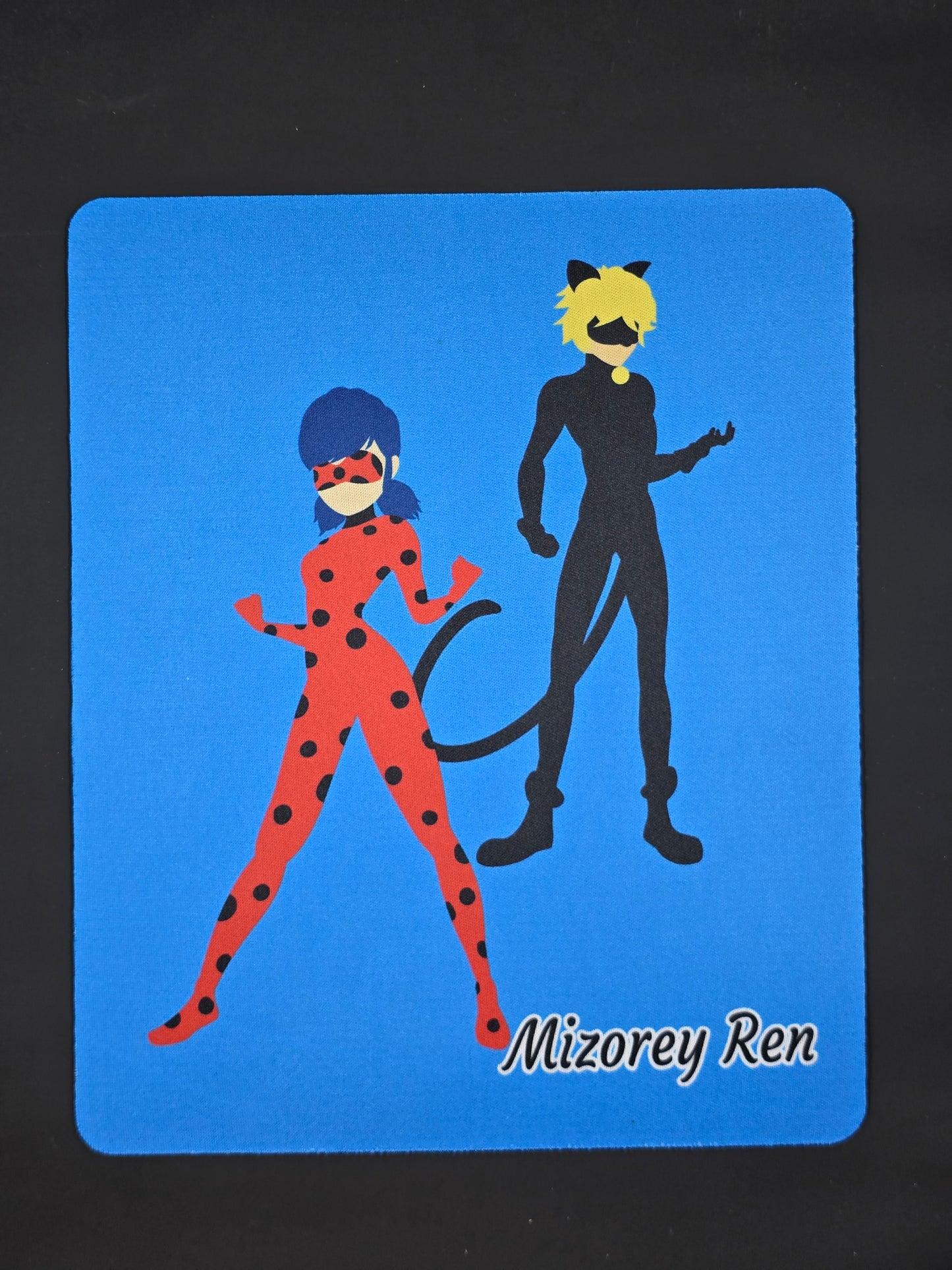 Miraculous Ladybug and Cat Noir Mousepad