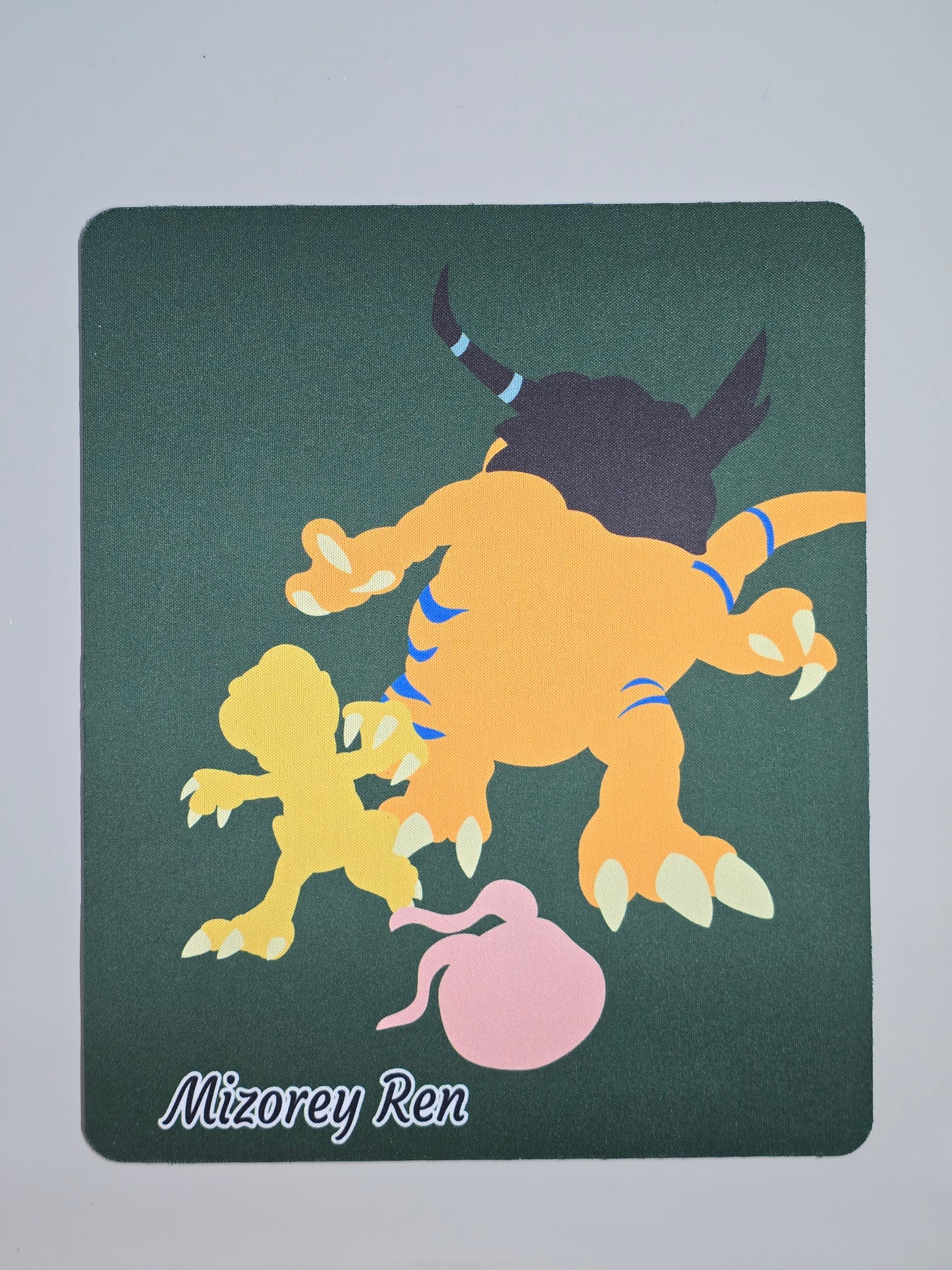 Digimon Agumon Chain Mousepad