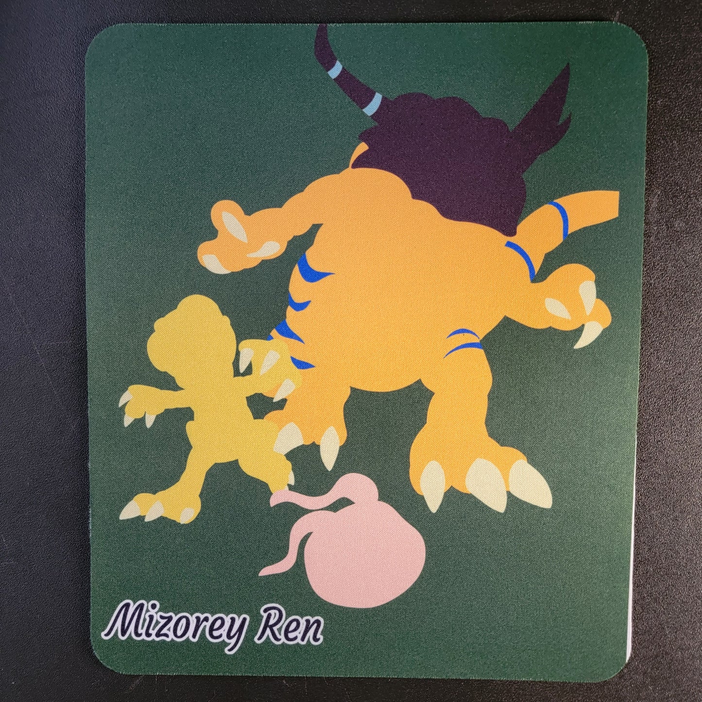 Digimon Agumon Chain Mousepad