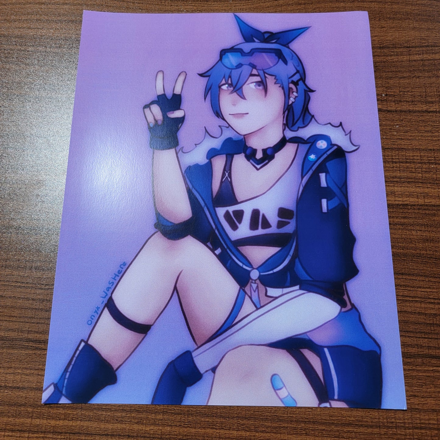 Silverwolf Print