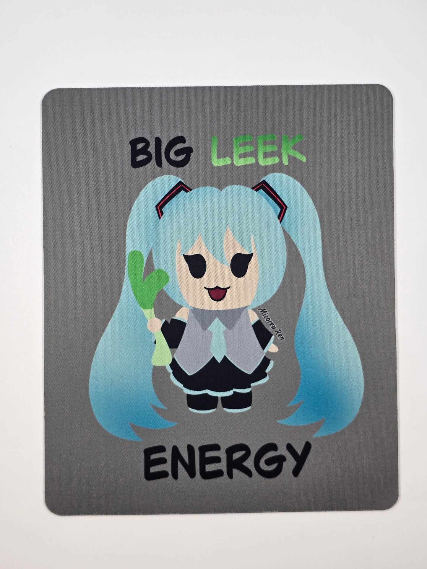 Big Leek Energy Miku Mousepad