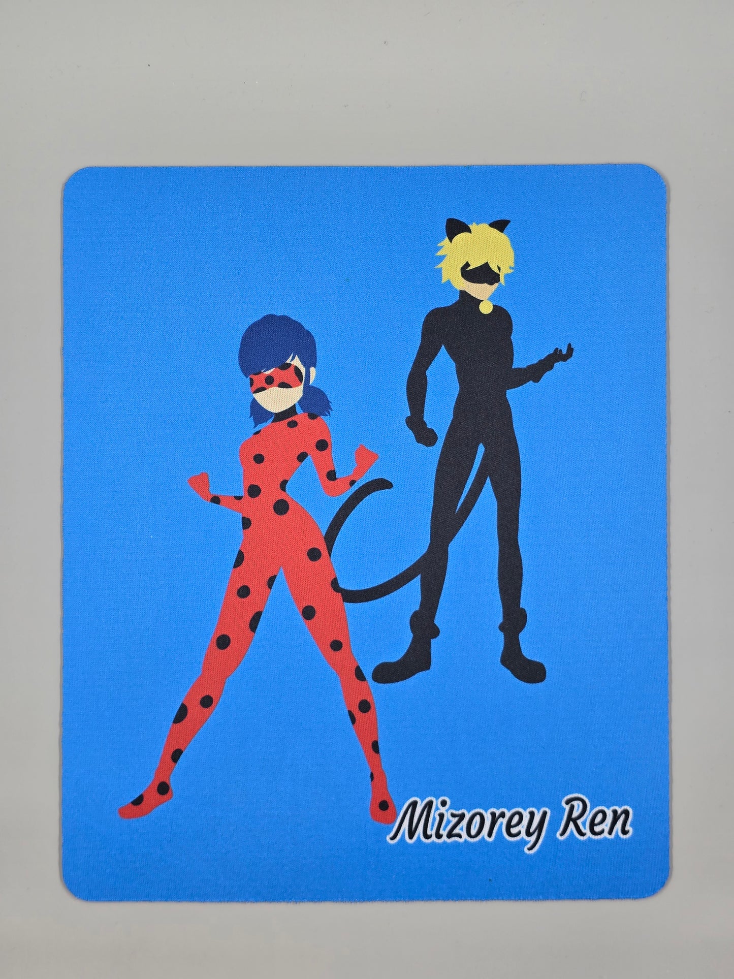 Miraculous Ladybug and Cat Noir Mousepad