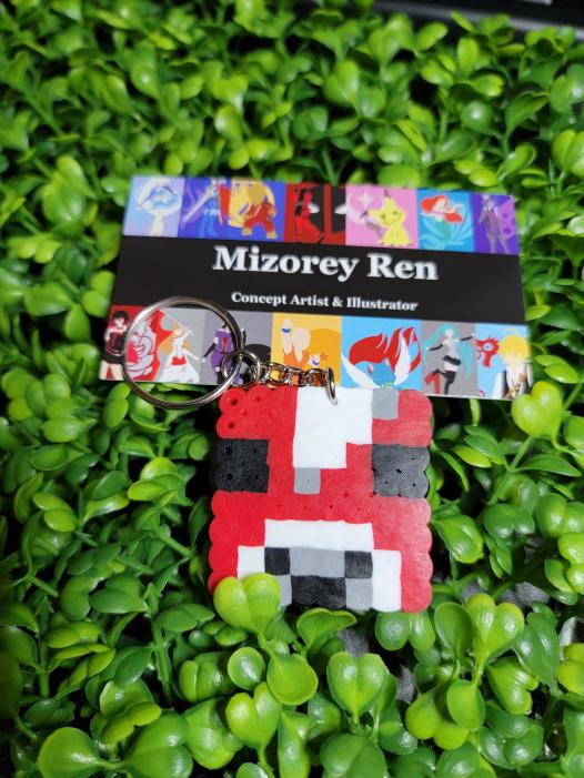 Mooshroom Keychain