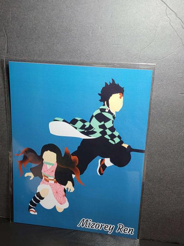 Tanjiro and Nezuko Print