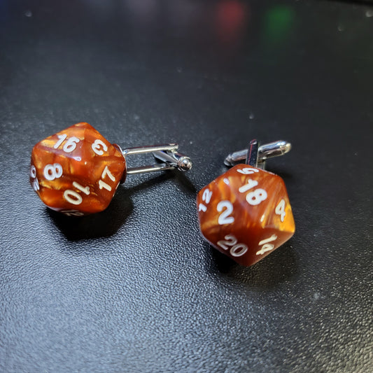 D20 Cufflink