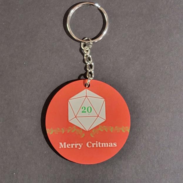 Merry Critmas Keychain