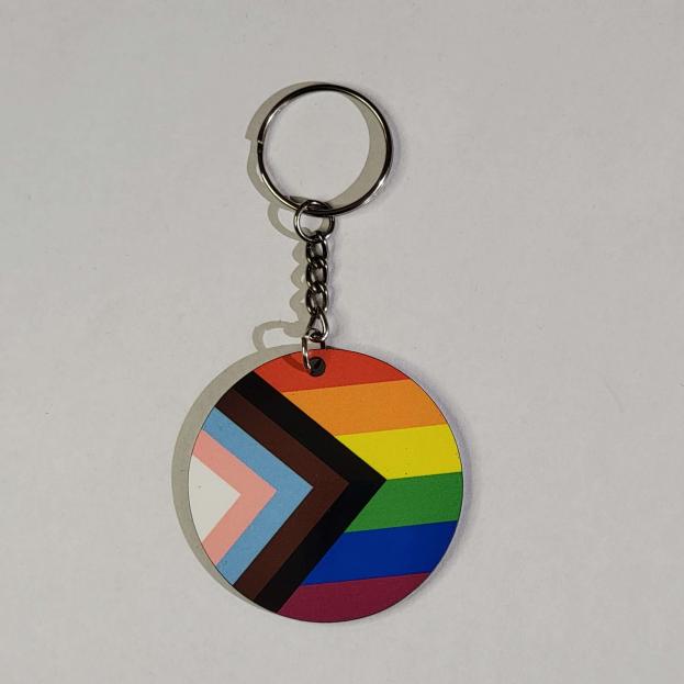 Pride Flag Keychain