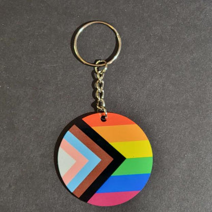 Pride Flag Keychain