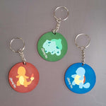 Red and Blue Starter Keychains