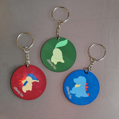 Gold and Silver Starter Keychains