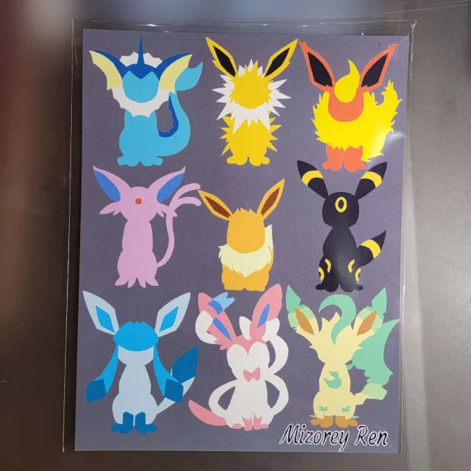 Eeveelutions Print