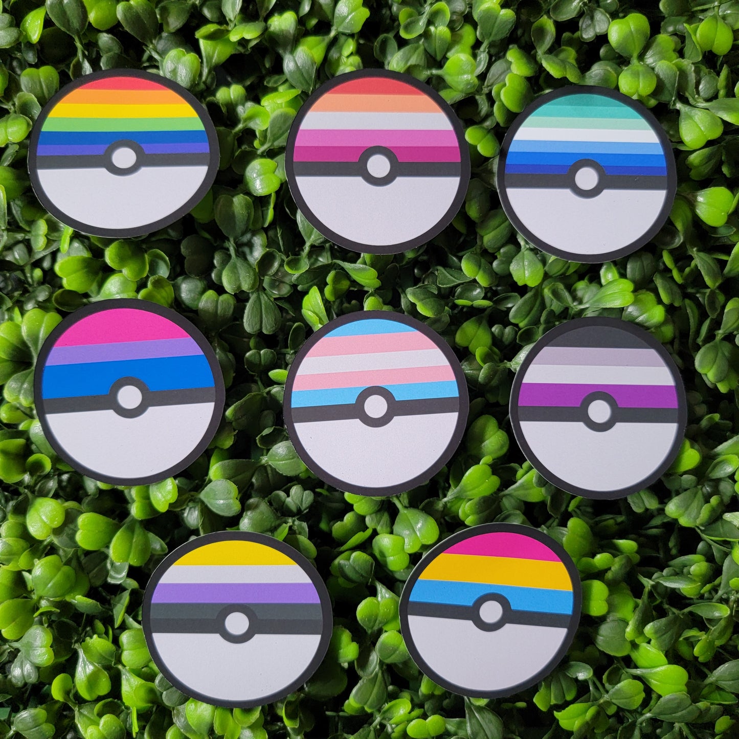 Pride Pokeball Sticker