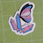 Pride Butterfly Crystal Sticker