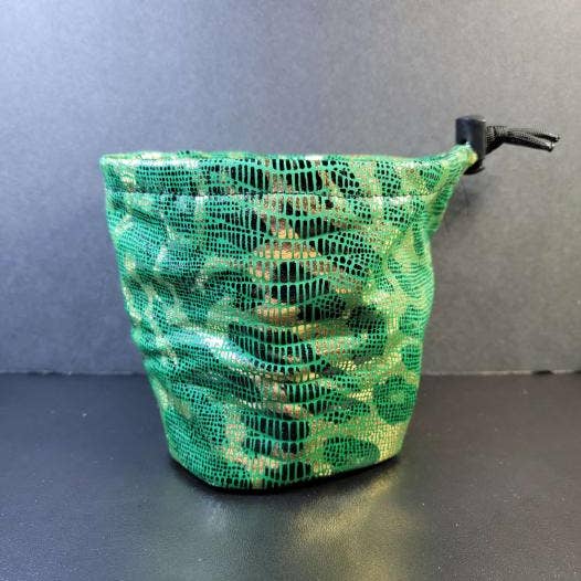 Green and Gold Scales Bag