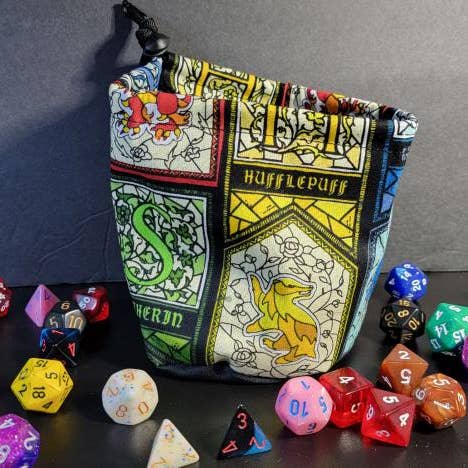 Hogwarts Stained Glass House Bag