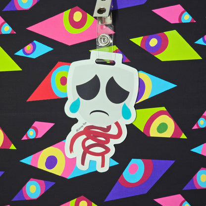 Digital Circus Badge With Clips