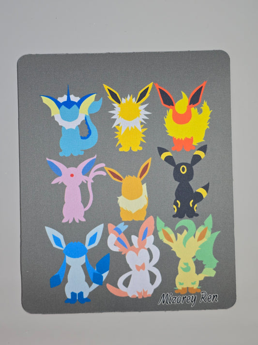 Eeveelution Mousepad