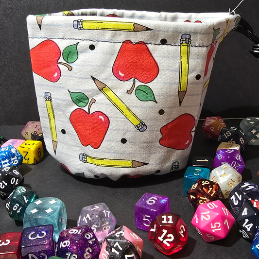 Apples and Pencils Bag