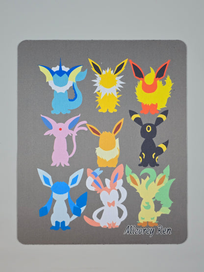Eeveelution Mousepad