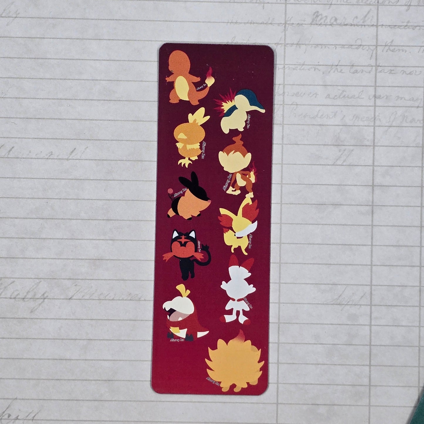 Fire Starters Bookmark