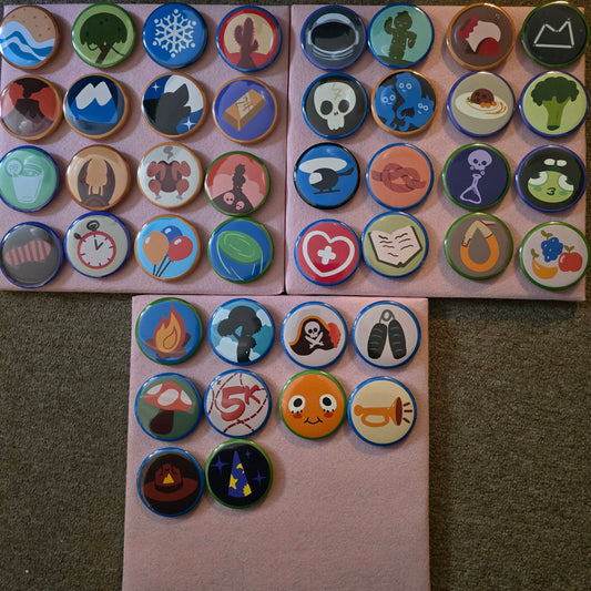 Scout Badge Buttons
