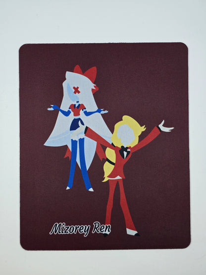 Charlie and Vaggie Mousepad