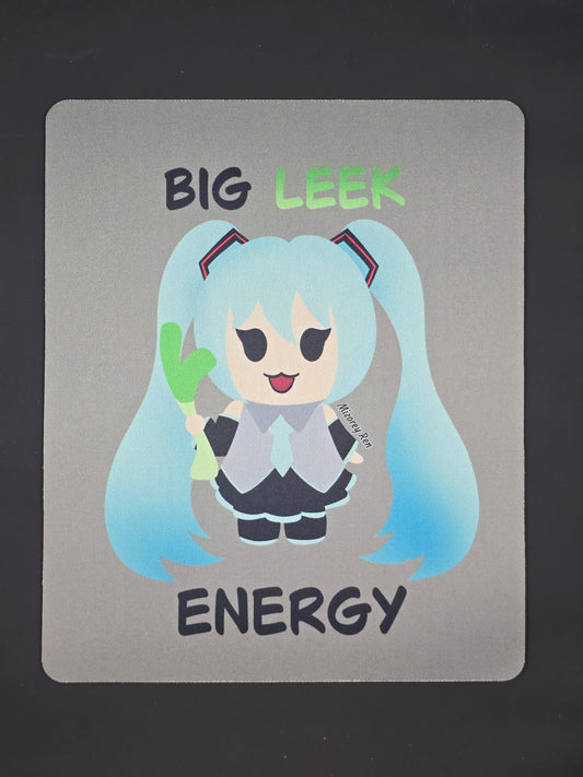 Big Leek Energy Miku Mousepad