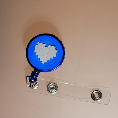 Pixel Heart Badge Reel