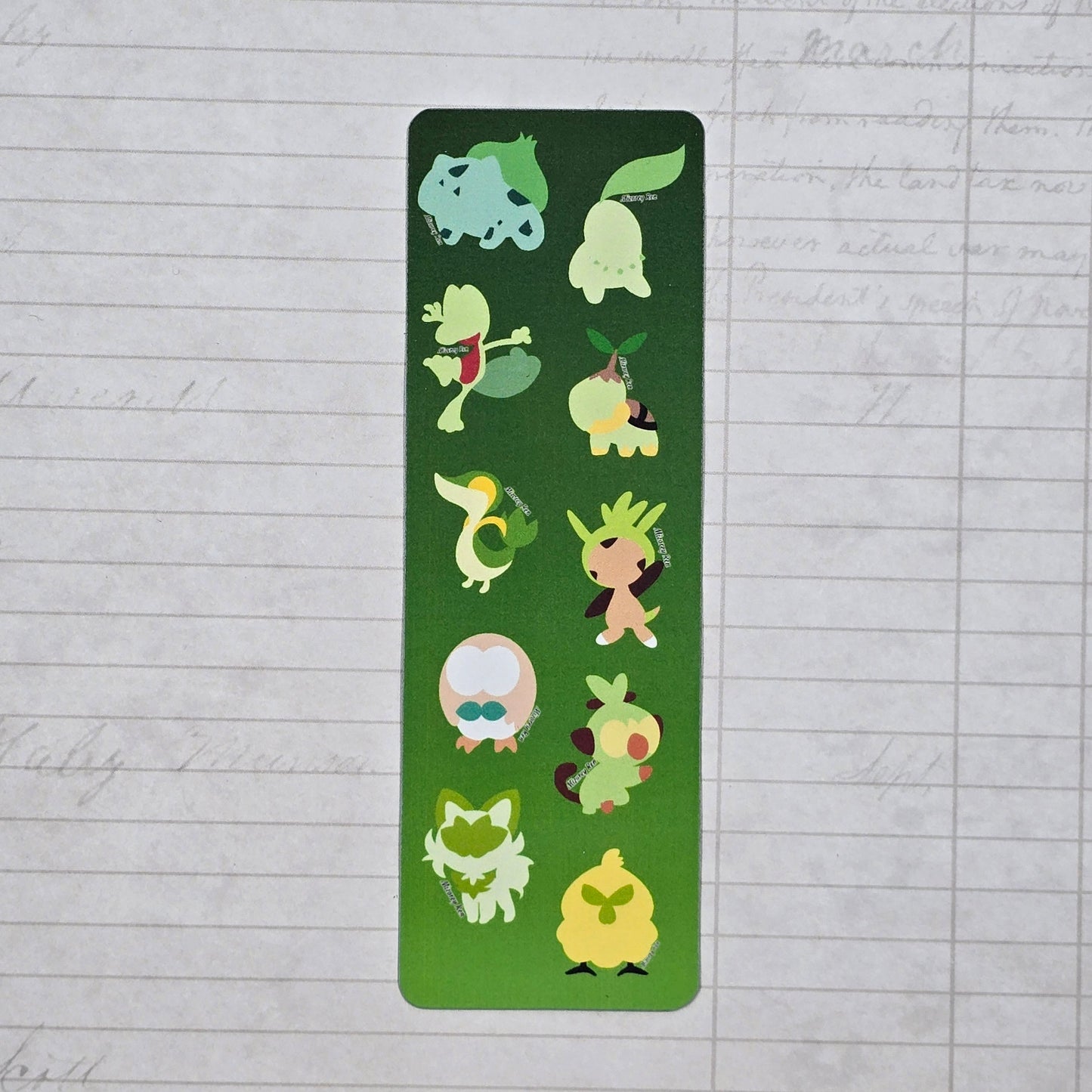 Grass Starters Bookmark