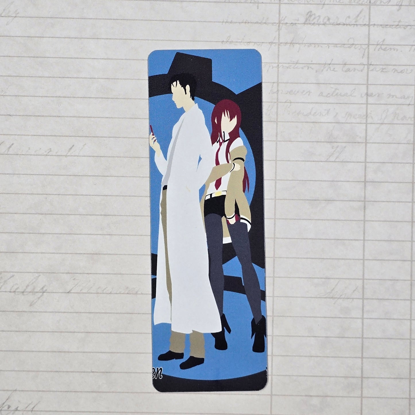 Steins Gate Bookmark