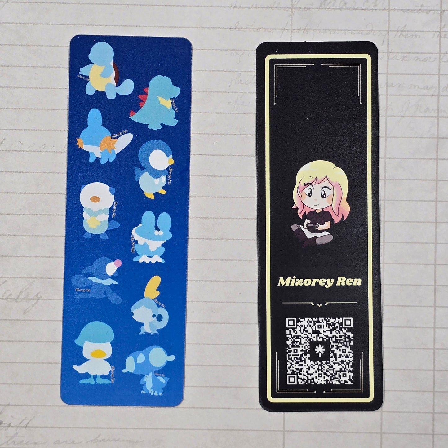Water Starters Bookmark