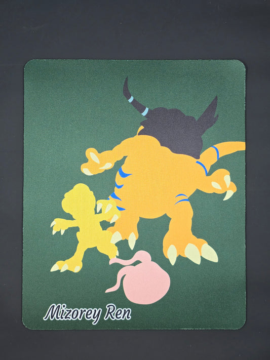 Digimon Agumon Chain  Mousepad