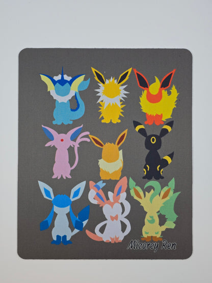 Eeveelution Mousepad