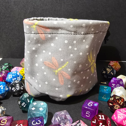 Grey Dragonfly Bag