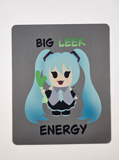 Big Leek Energy Miku Mousepad