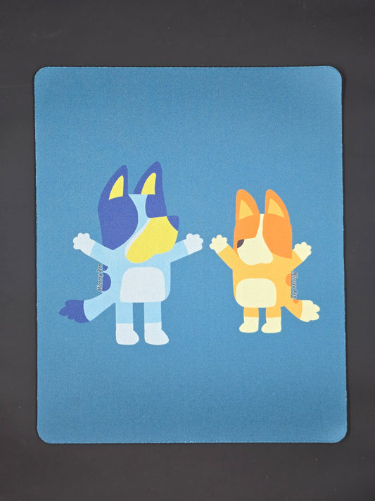 Bluey and Bingo Mousepad