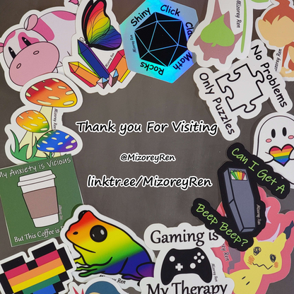 Gaming is My Therapy Sticker