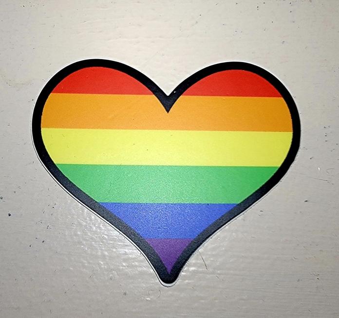 Pride Heart Sticker