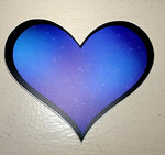 Galaxy Heart Sticker