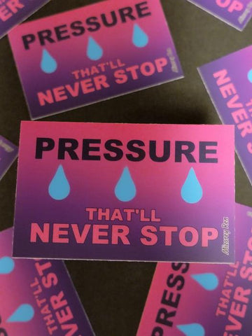 Pressure Sticker