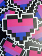 Pride Pixel Heart Sticker