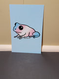 Pride Frog Mini Print