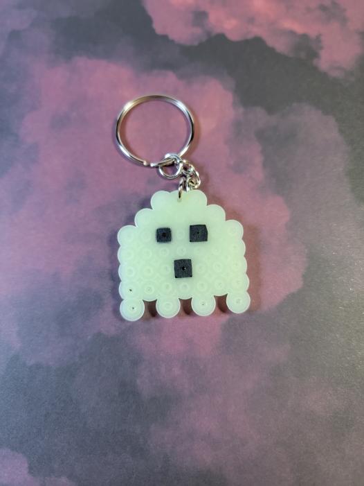 Glow in the Dark Ghost Keychain