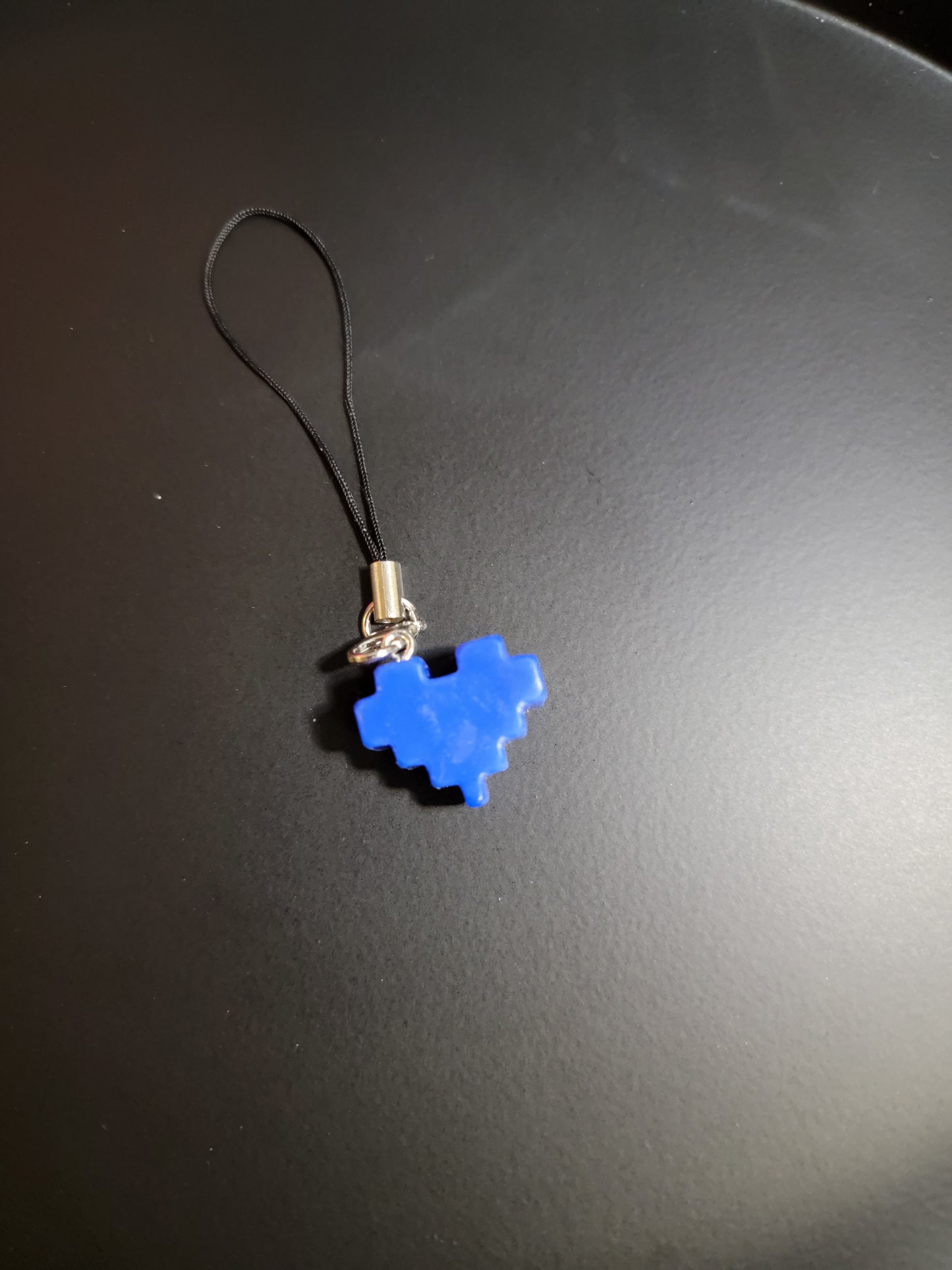 Pixel Heart Charm